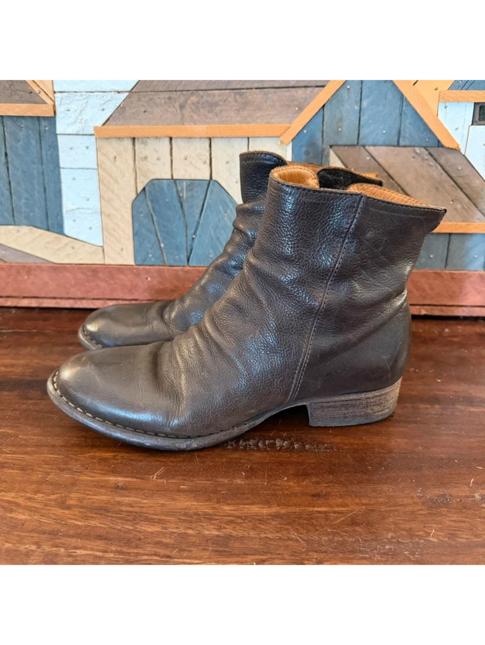 Fiorentini + Baker Eternity Elf Leather Ankle Boots Size 36